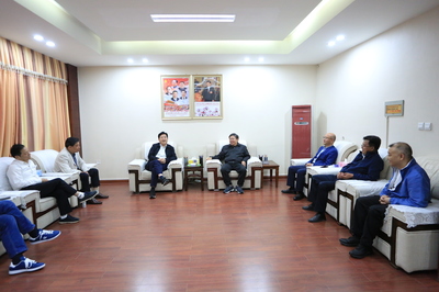 政企携手谋发展 许成仓会见安徽省六安市企业家联合会倪永培一行